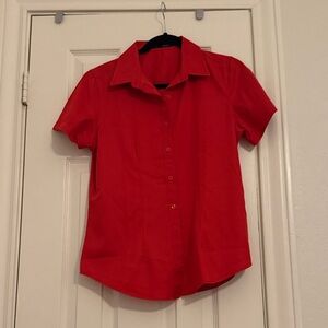 Red button up